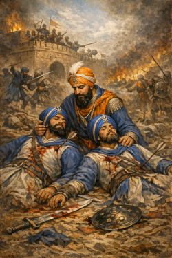 22 दिसंबर – चमकौर साहिब की जंग में बाबा अजीत सिंह जी और बाबा जुझार सिंह जी की शहादत (इतिहास) hh