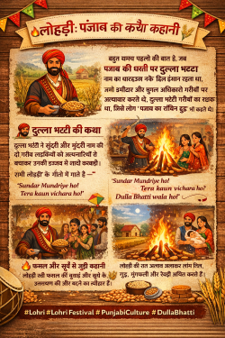 लोहड़ी: पंजाब की लोककथा और कहानी ll
